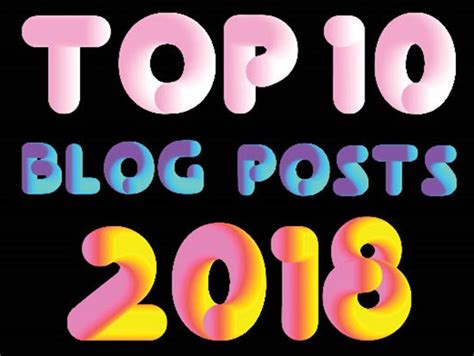 Top 10 Blog Posts From 2018 Cfo