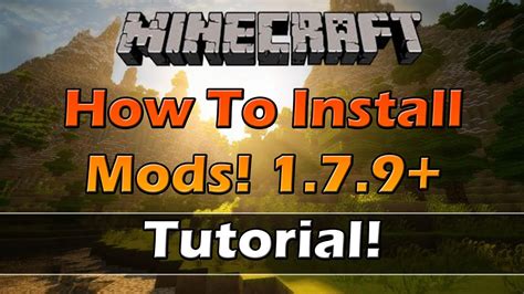 How To Install Mods Minecraft 1710 Fast And Easy English