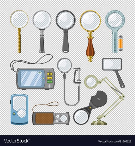 Magnifying Glass Magnification Zoom Royalty Free Vector