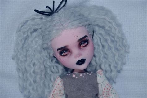 Monster High Elissabat Ooak Custom Doll Repaint Etsy Canada Custom