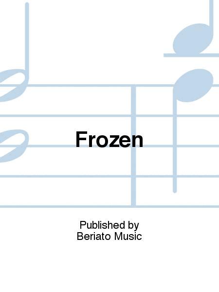 Frozen By Songbook Sheet Music For Piano Vocal And Guitar Buy
