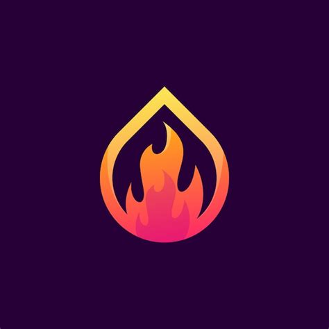 Premium Vector Fire Logo Design Abstract