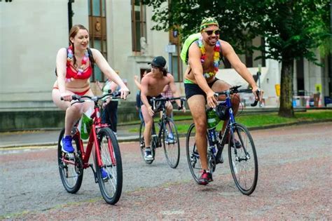 Nude Cyclists Hit The Road In Nothing But Body Paint For Saucy World Naked Bike Ride Daily Star