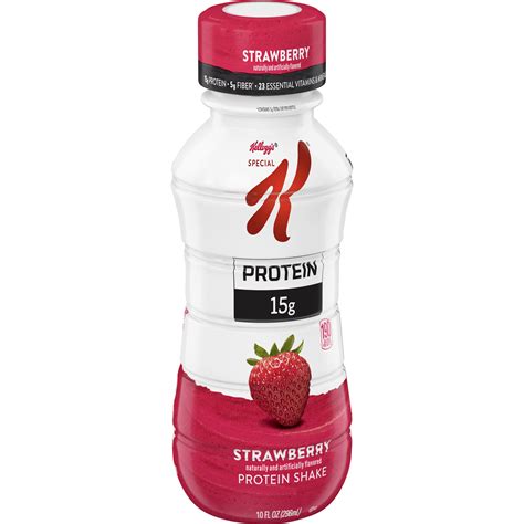 Kelloggs® Special K® Strawberry Protein Shakes Smartlabel™