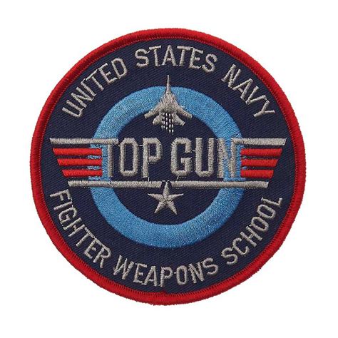 Se Us Navy Top Gun Fighter Weapons School Stofmærke