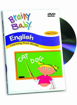 Brainy Baby English DVD | English Learning First Words - The Brainy Store