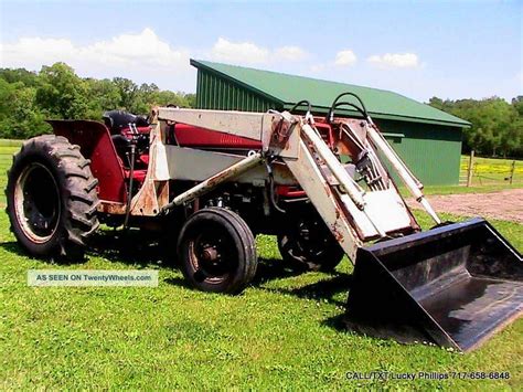 Case Ih 385 Farm Tractor Loader 2wd Diesel 43hp