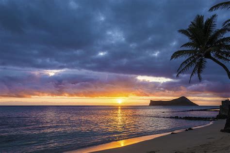 Rabbit Island Sunrise 3 Oahu Hawaii Photograph By Brian Harig