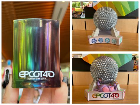 New Epcot 40 Merchandise Available At Creations Shop Wdw News Today