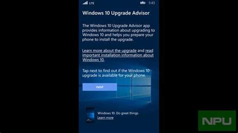 Upgrade Advisor For Windows 10 Mobile Gets Updated