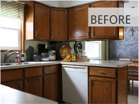Kitchen Cabinets Makeover Before After