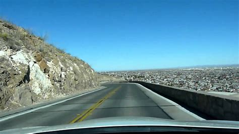 Scenic Drive El Paso Tx Head On View Youtube