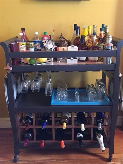 18 Diy Home Bars And Bar Cart Designs Perfect For The Home Or Patio