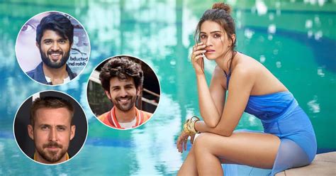 Kriti Sanon Wants Vijay Deverakonda Kartik Aaryan And Ryan Gosling To Be A Part Of Her Swayamwar