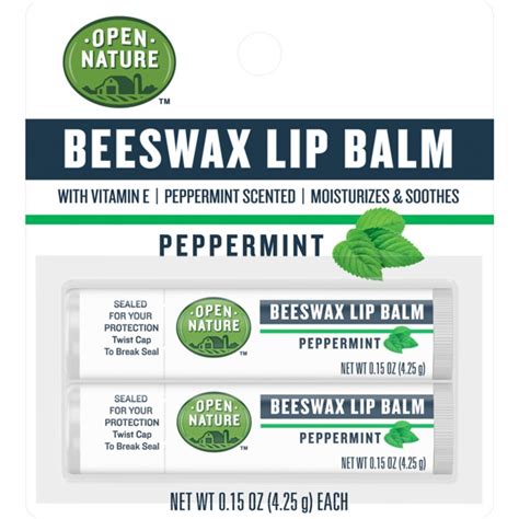 Open Nature Beeswax Lip Balm 1source