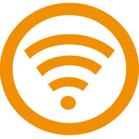 Wifi Icon Yellow Png Image For Free Download