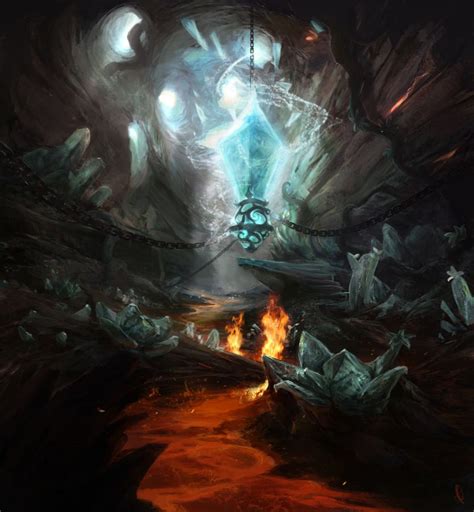 Crystal Cave By Firedudewraith Fantasy Town Fantasy Rpg Medieval