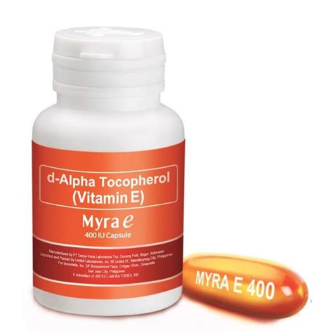 Find out the 8 benefits of vitamin e that may be good for a healthy life. Myra E Vitamin E 400 IU X 30 Capsule | Shopee Singapore