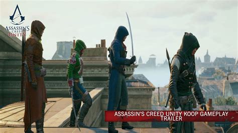 Assassins Creed Unity Koop Gameplay Trailer DE YouTube