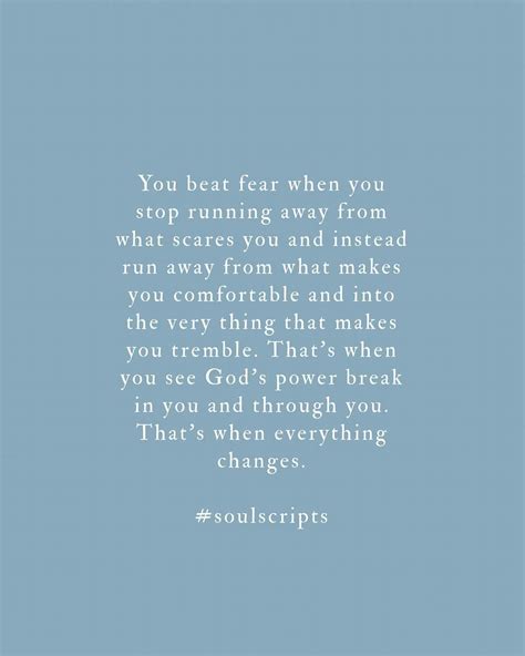 How To Beat Fear 👆🏼 Soulscripts Soul Scripts Powerful Motivational