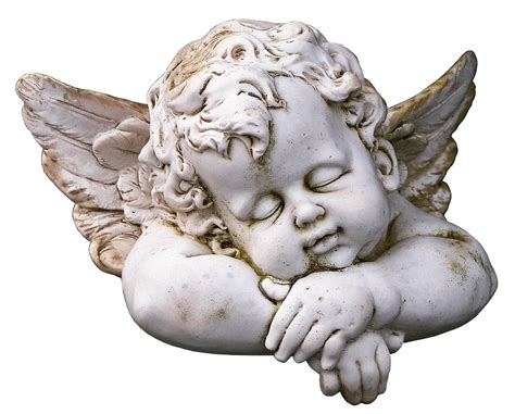Cute Sleeping Angel Statue Transparent Png Stickpng