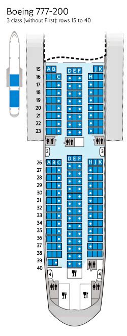 World Traveller Seat Maps Information British Airways