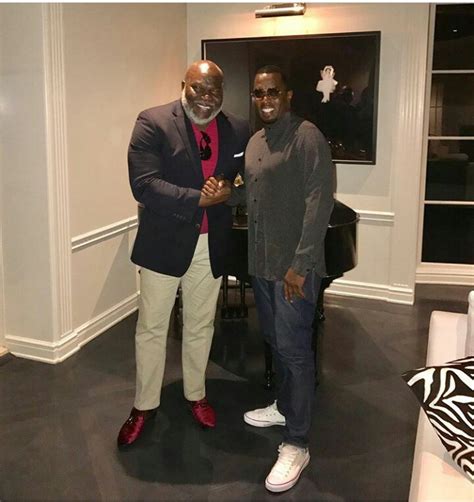 Secular Act P Diddy Hosts Pastor Td Jakes For Dinner In Million Dollar