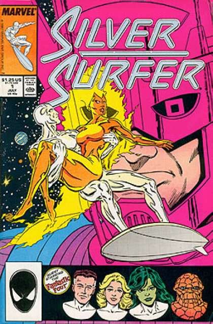 Silver Surfer 1987 Covers