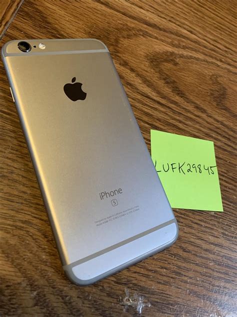 Apple Iphone 6s T Mobile Grey 16gb A1688 Lufk29845 Swappa