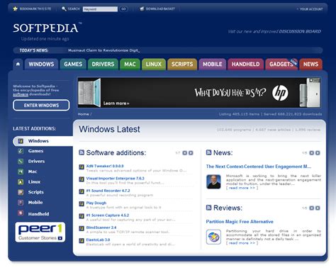 Welcome To The New Softpedia Website
