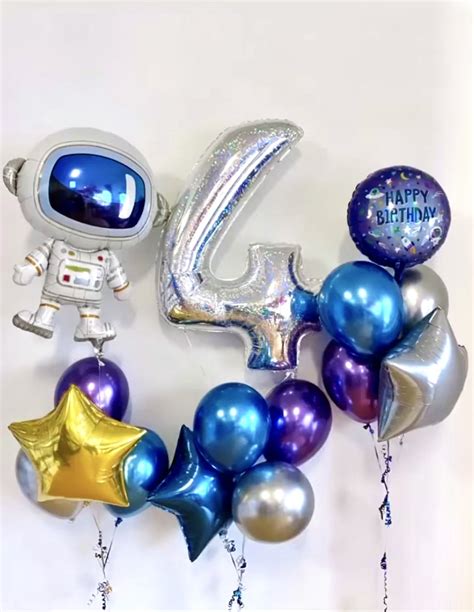 Ultimate Astro Galaxy Birthday Balloon Package Vancouver Balloons