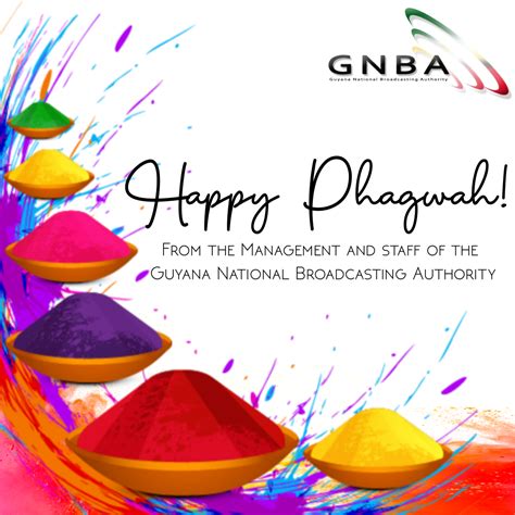 Happy Phagwah Guyana National Broadcasting Authority