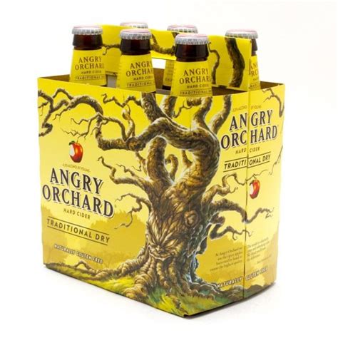 Angry Orchard Traditional Dry Cider Bottles 6 Pack Beercastleny
