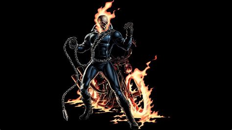 Ghost Rider Illustration Comics Ghost Rider Hd Wallpaper