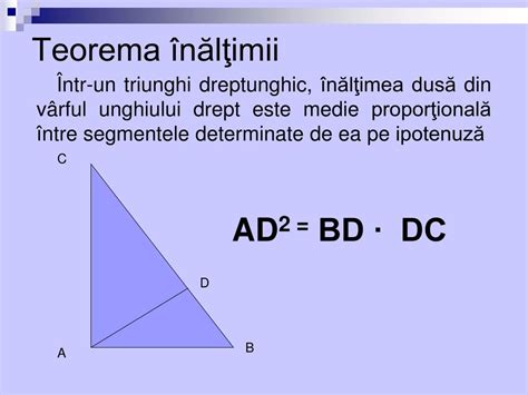 Ppt Triunghiul Dreptunghic Powerpoint Presentation Free Download