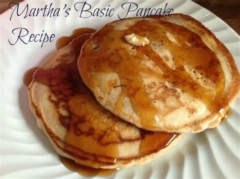 Martha Stewarts Basic Pancake Recipe You Add The Fixings Easy Like