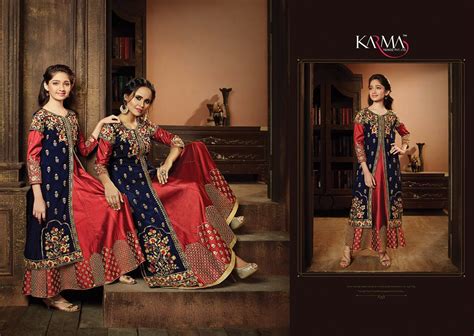 Shop Karma Mother And Daughter Designer Salwar Suits Online Artistryc