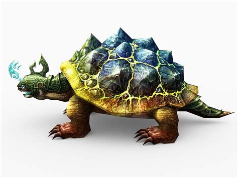 Mythical Turtle 3d Model 3ds Max Files Free Download Modeling 51114