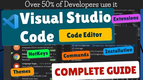 Complete Guide To Visual Studio Code Youtube