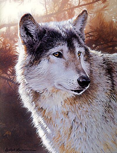 Wolf Wildlife Acrylic Painting Lesson