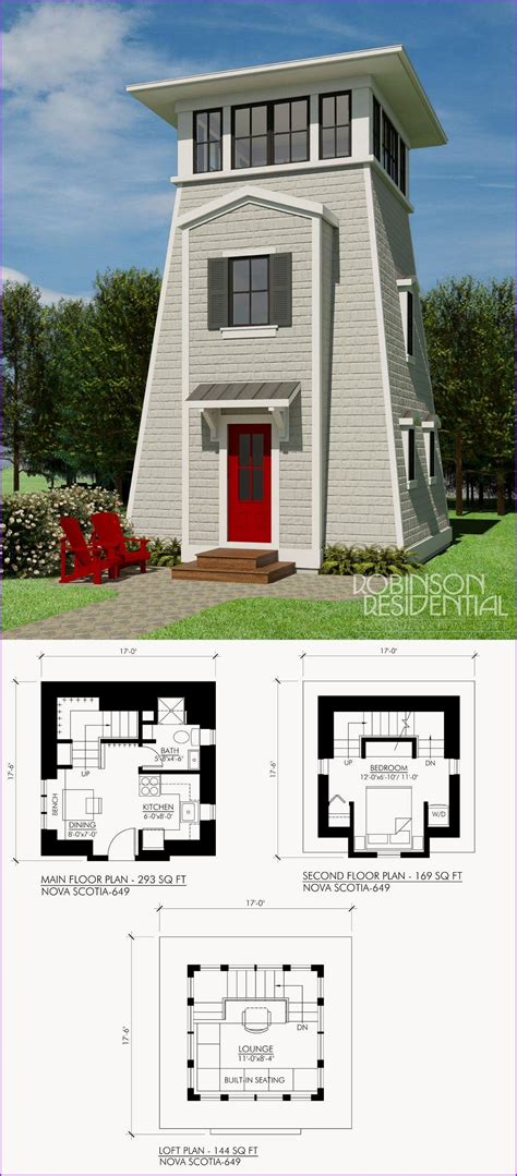 Awesome Tiny Luxury House Plans Small House Tower House Tiny House