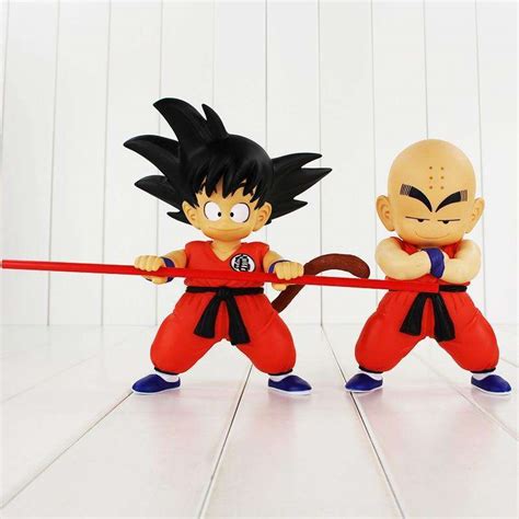 Jual 2styles Dragon Ball Goku Kuririn Pvc Action Figure Toys Anime