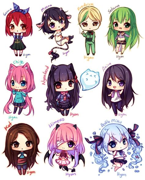 Get Inspired With These Cute Chibis For Your Art Projects