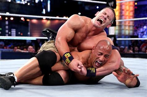 Smackdown The Rock Vs John Cena - Wrestlemania 29 Review: John Cena Beats The Rock to Become WWE Champion