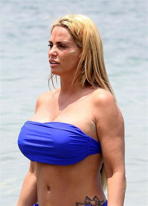 In fact, i liked my nose before and now. Bikini-Wearing Katie Price Showing Her Passable Body in ...