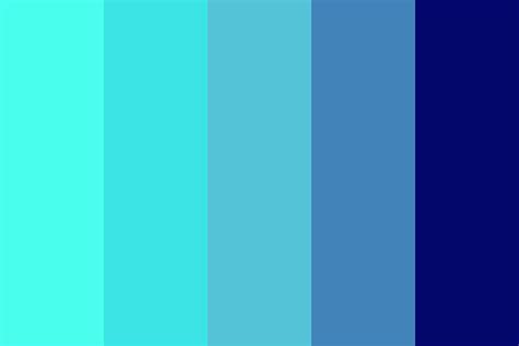 Colours Of The Ocean Color Palette