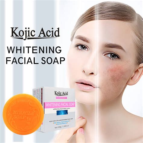 Kojic Acid Collagen Skin Whitening Soap