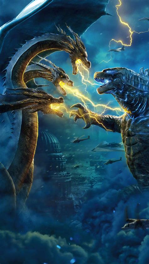 Godzilla returns after rebirth | godzilla: Godzilla vs King Ghidorah 4K Wallpapers | HD Wallpapers ...