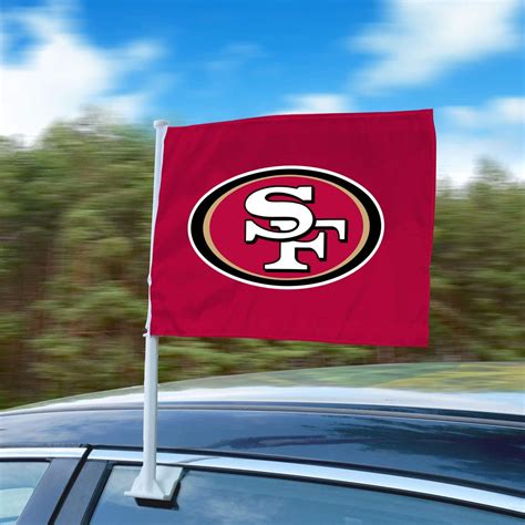 San Francisco 49ers Car Flag Fanhood Gear