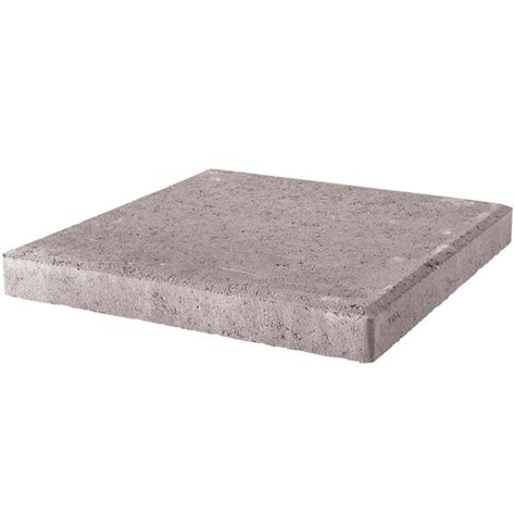 Reviews For Pavestone 18 In X 18 In X 177 In Pewter Square Concrete
